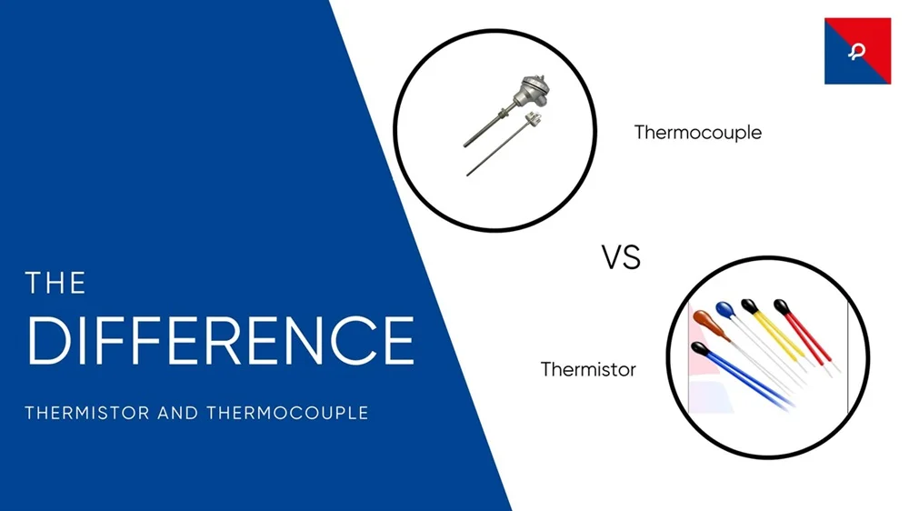 difference between thermistor and thermocouple